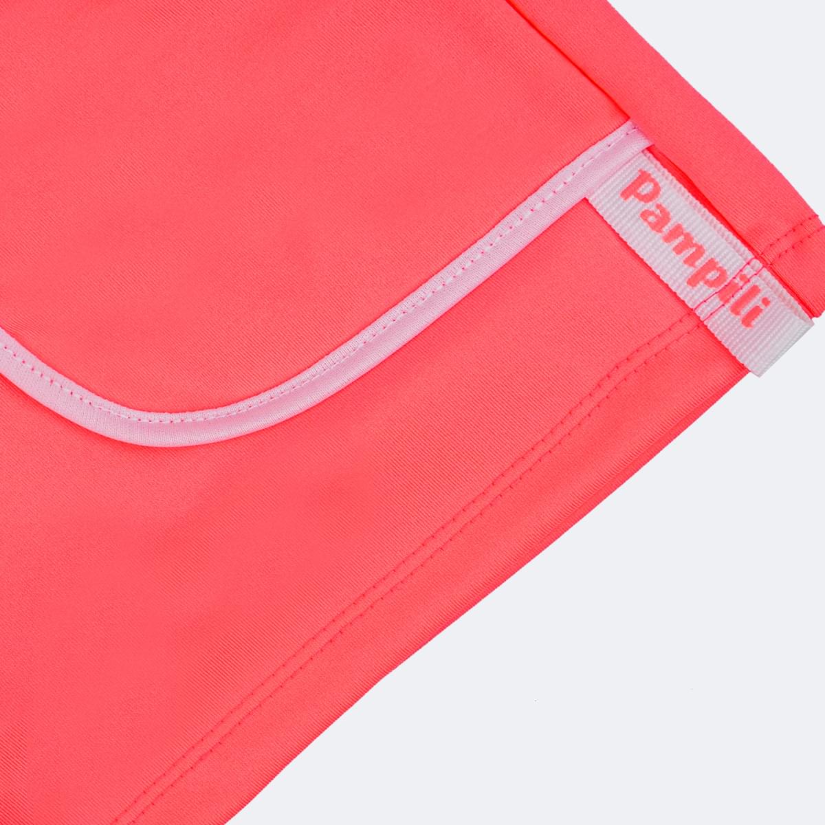 Short Infantil Pampili Gorgurão Rosa Neon - gorgurão personalizado