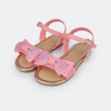Sandália Infantil Primeiros Passos Pampili Mili Glitter Strass Rosa