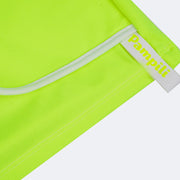 Short Infantil Pampili Gorgurão Amarelo Neon - detalhe gorgurão