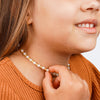 Colar Choker Infantil Pampili Pérolas