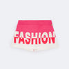 Short Saia Infantil Pampili Estampa Fashion Pink