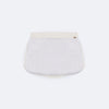 Short Saia Infantil Pampili com Paetê Off White
