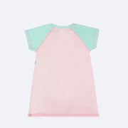 Camisola Bebê Tip Top Glitter Cupcake Rosa - 1 a 3 Anos - costas da camisola infantil