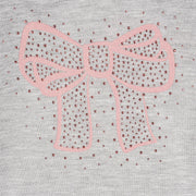 Blusa Moletom Infantil Pampili Strass Mescla.