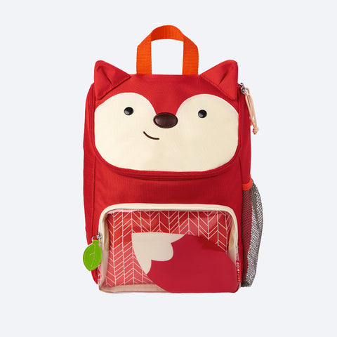 Mochila Escolar Skip Hop Zoo Raposa Vermelha - frente da mochila escolar feminina