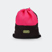 Chinelo Infantil Pampili Likes Love Pink e Preto - Ganhe Mochila Saco.