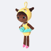 Boneca Metoo Jimbao Unicórnio Amarelo - boneca infantil decorativa