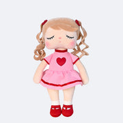 Boneca Metoo Angela Tica Rosa e Vermelha - frente boneca decorativa