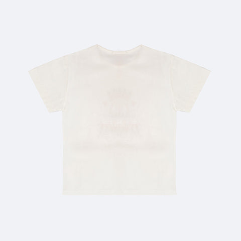 Camiseta Infantil Pampili Love Glitter e Strass Off White - costas camiseta infantil 