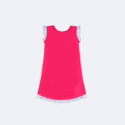 Camisola Infantil Cara de Criança Princesa e a Ervilha Pink - 4 a 8 Anos - costas da camisola