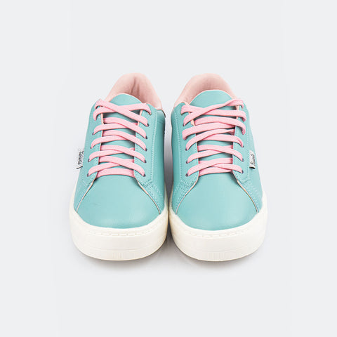 Tênis Feminino Tweenie #Play Basic Azul Tiffany.