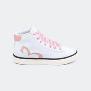 Tênis Feminino Cano Médio Tweenie #Fun Branco.