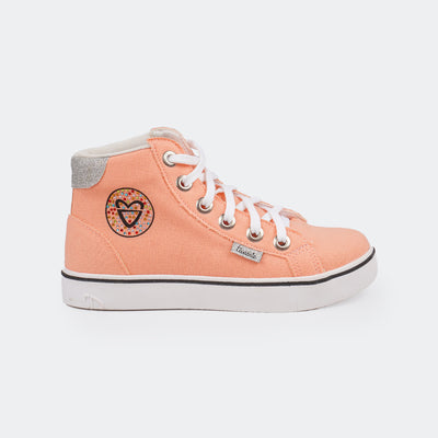 Tênis Cano Médio Feminino Tweenie #Fun Fresh Orange.