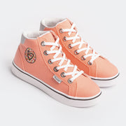 Tênis Cano Médio Feminino Tweenie #Fun Fresh Orange.