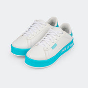 Tênis Feminino Tweenie #Mix Make It Fun Branco e Azul.