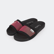 Chinelo Slide Feminino Tweenie #Glow com Transparência Preta.