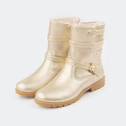 Bota Infantil Pampili Ivy Dourado - pampili