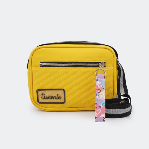 Bolsa Tiracolo Feminina Tweenie #Duda Amarela.