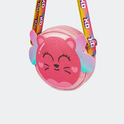 Bolsa PK XD Pampili Tiracolo Pet Pamps Rosa Chiclete.