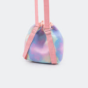 Mochila Saco Infantil Comfy Malha Pet Tie Dye.