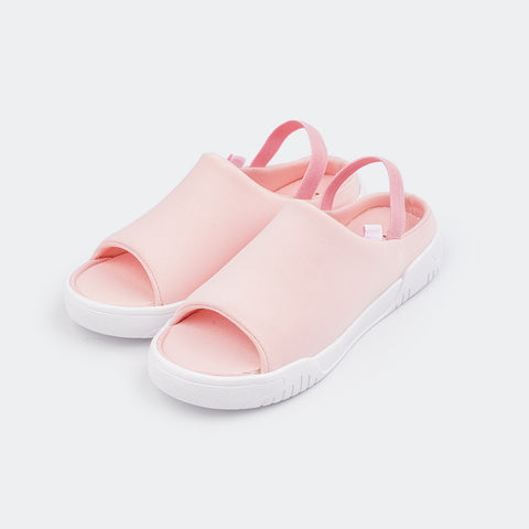 Sandália Infantil Charm Comfy Rosa Glace.