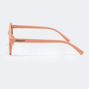 Óculos de Sol Infantil KidSplash! Eco Proteção UV Redondo Rose - hastes laterais