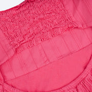 Vestido Infantil Vic&Vicky Lastex Pink - abertura nas costas