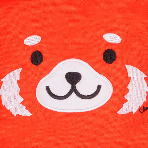 Maiô Kids Cara de Criança Bordado Panda Vermelho - 1 a 8 anos - bordado de panda