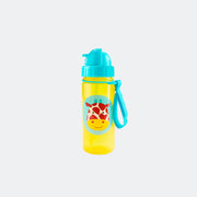 Garrafa Infantil Skip Hop Flip Zoo Girafa Amarela e Azul - garrafa infantil com tampa