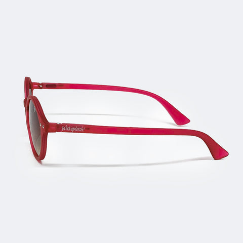 Óculos de Sol Infantil KidSplash! Eco Light Proteção UV Cereja - haste lateral do óculos escuro
