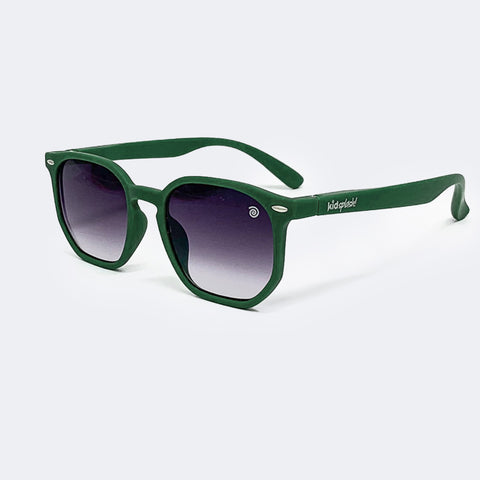 Óculos de Sol Infantil KidSplash! Proteção UV Hexagonal Verde - óculos infantil feminino