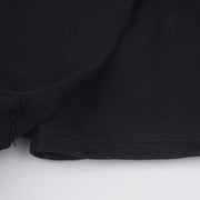 Short Saia Infantil Kukiê Pregas e Strass Preto - detalhe pregas