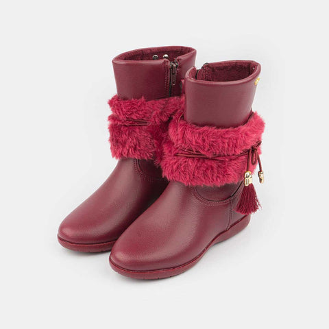 Bota Infantil Pampili Fofura Bordo - pampili