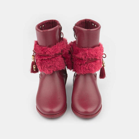 Bota Infantil Pampili Fofura Bordo - pampili