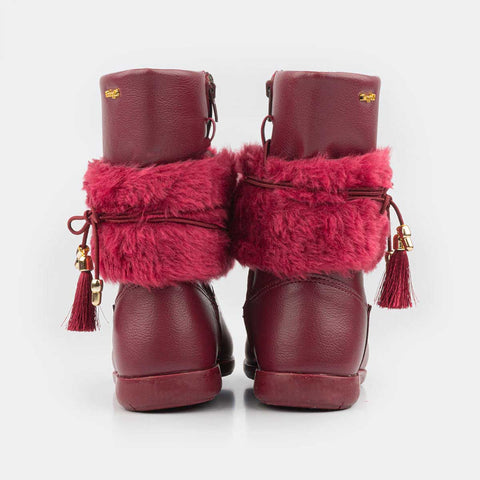 Bota Infantil Pampili Fofura Bordo - pampili