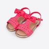Sandália Infantil Primeiros Passos Pampili Mili Perfuro Coração Pink