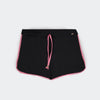 Short Feminino Pampili Original Girl Preto e Rosa