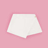 Short Saia Infantil Pampili com Cinto Bolsa Off White