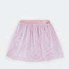 Saia de Tule Pampili Forro Metalizado Rosa