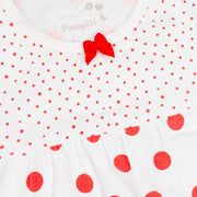 Pijama Infantil Feminino Pampili Bolinha Vermelho - pampili