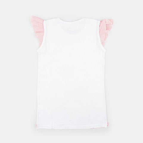 Pijama Infantil Feminino Pampili Borboleta Branco - pampili