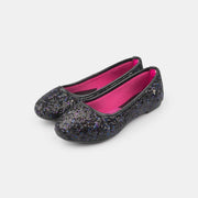 Sapatilha Infantil Pampili Super Fofura Glitter Galáxia Preto - pampili