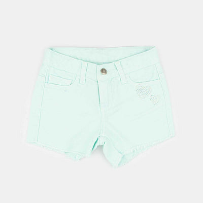 Short Jeans Infantil Pampili Menta - pampili