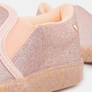 Slip On De Led Infantil Pampili Luna Em Glitter Rosa Glace - pampili