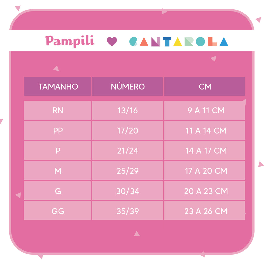 Numeração De Tabela Tamanho Do PÃ© Infantil Como Medir NumeraÃ§Ã£o