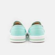 Tênis Infantil Pampili Blog Slip On Em Lona Menta - pampili